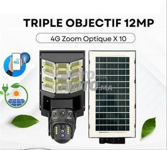 Caméra solaire 4G 4K UHD PTZ 360 ZOOM X10 r6
