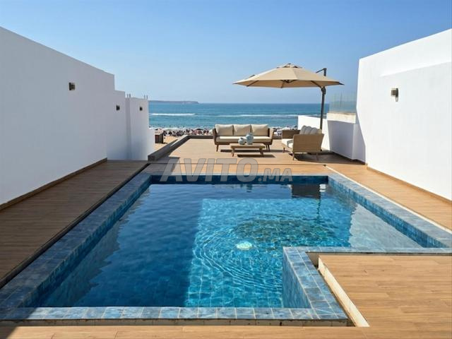 Villa Pieds Sur mer à Mohammedia, Plage Manesmane