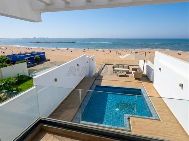 Villa Pieds Sur mer à Mohammedia, Plage Manesmane - 2