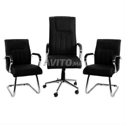 Packs de chaises adaptés aux bureau - 2