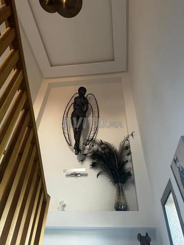 تمثال ملاك جداري من أسلاك الحديد - 2