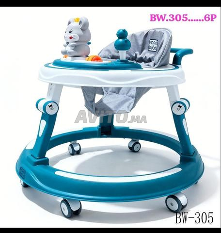 Marcheur pour bébé avec musique🎶 Pliable et réglable - 2