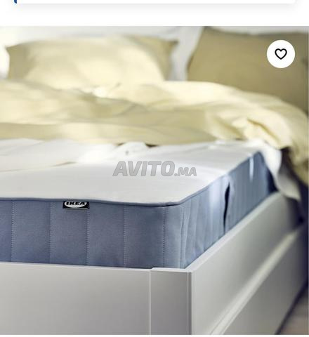 Matelas ferme/bleu clair, 90x200 cm ikea - 2