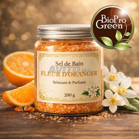 Sel de bain fleur d'oranger 200g
