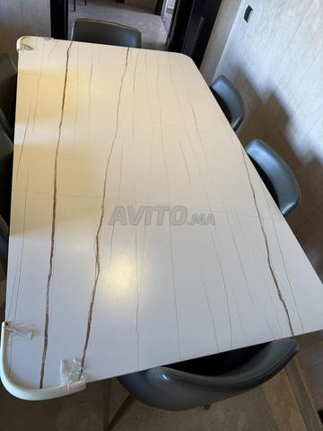 طاولة طعام و 6 كراسي - 2