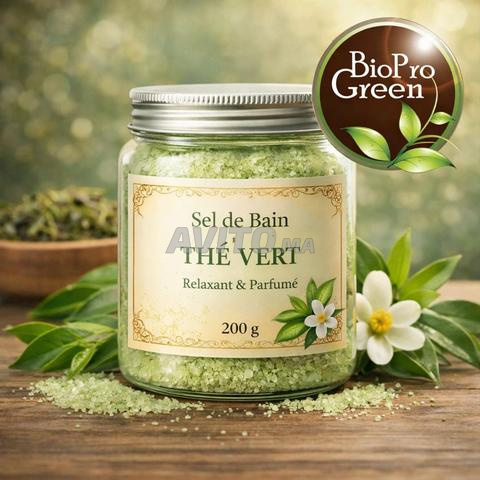 Sel de bain thé vert 200g