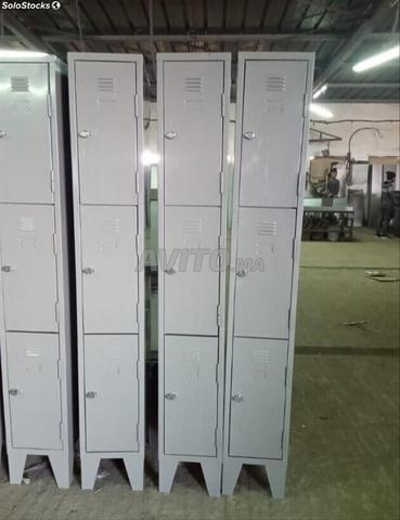 Vestiaire métallique multi cases/casier monobloc - 2