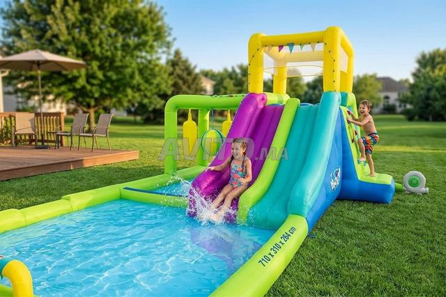 ميجا بارك مائي قابل للنفخ 710 × 310 × 264 سم - 2