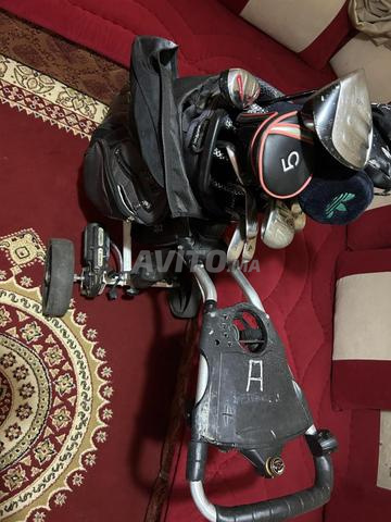 حقيبة جولف كاملة مع عربة (تروليم) - 2