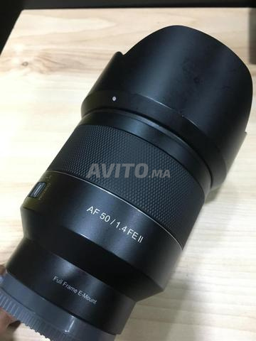 Objectif hybride Samyang AF 50 mm f1.4 II pour Sony FE