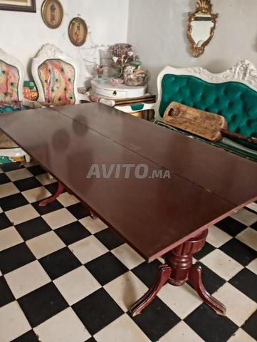 طاولة عتيقة قابلة للطي بتصميم إنجليزي، مجموعة... - 2