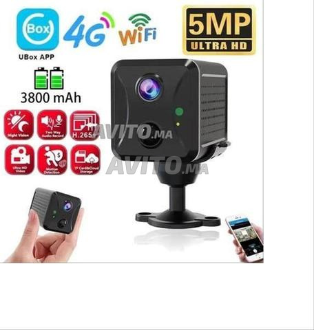 Mini caméra 4G Solaire - camera espion solaire d2