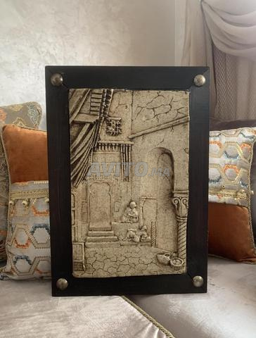 لوحة فنية من السيراميك ، قطعة فريدة - 2