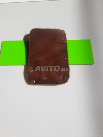 حامل بطاقات جلد بقري 20 درهم - 2