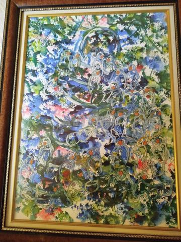 Peint sur papier 80/60 - 2