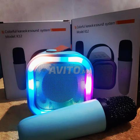 نظام صوت كاريوكي ملون – موديل K12