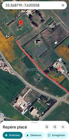 Terrain 4000m2 TF ouled saleh Bouskoura - 2
