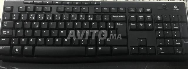 بيع مجموعة من 2 لوحات مفاتيح لاسلكية وفأرة - 2