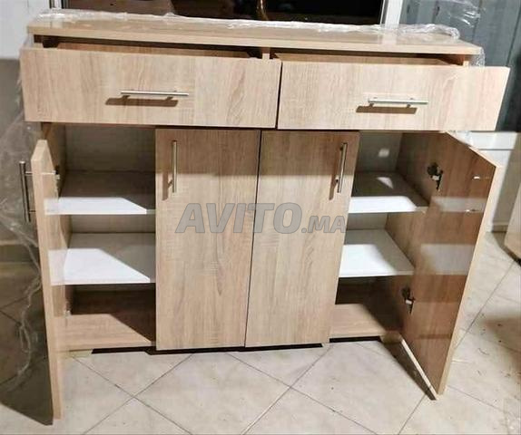 خزانة أحذية عصرية من إم دي إف - 2