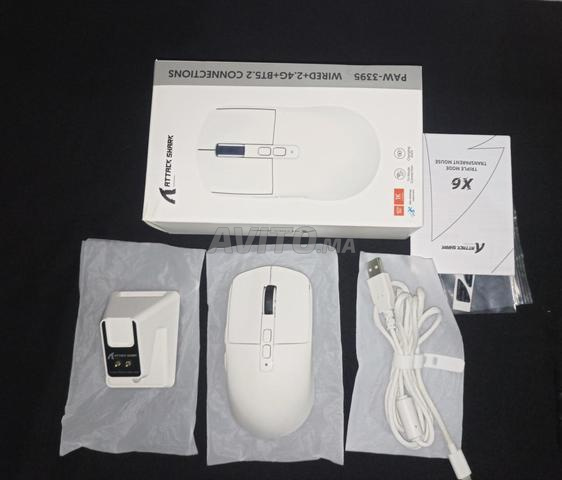 موس اتاك شارك إكس 6 مع وسادة موس