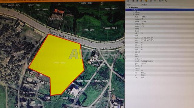 Villa terrain à vendre à Tanger Achakar petite villa