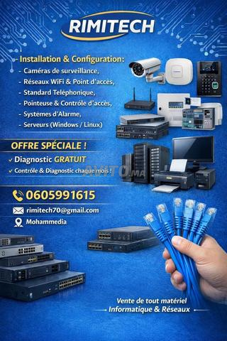 Réseaux informatiques et caméras de surveillance