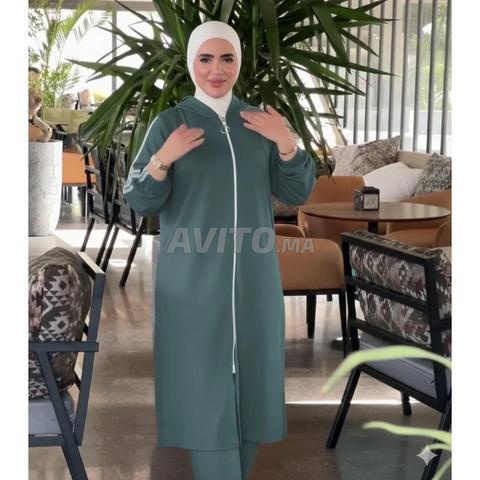 أونسومبل طويل القماش ناعم، يتنفس، ومونطوني - 2