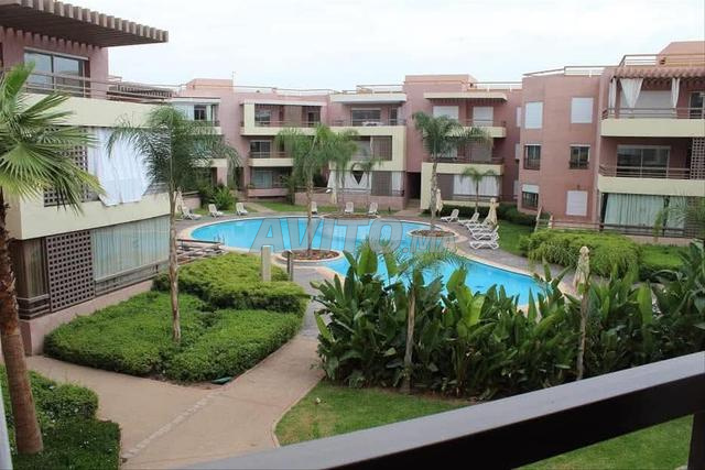 🏡 شقة مفروشة T3 🌴 إقامة 🏊 أكدال ⛳