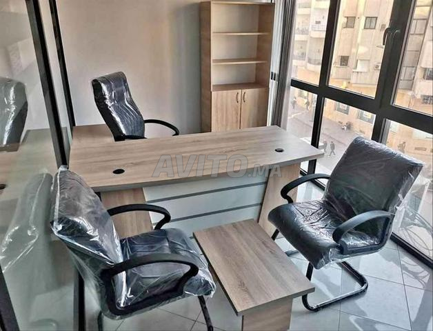 مكتب خشبي MDF مخصص حسب الطلب - 2