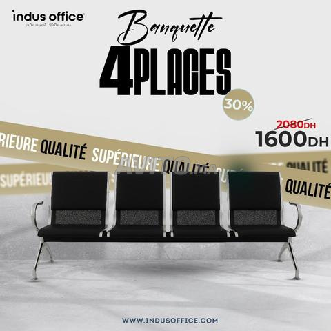 Banquette d'accueil moderne avec remise - 2