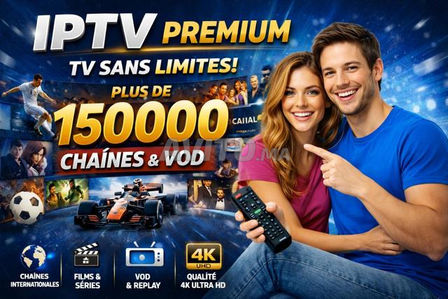 4K IPTV – قنوات VOD مسلسلات أسعار ترويجية اختبار مجاني