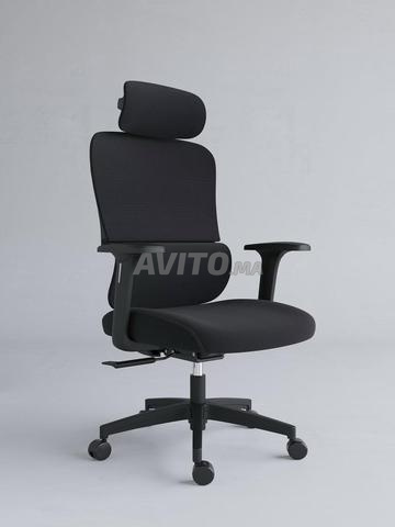 Fauteuil président ergonomique en simili cuir - 2