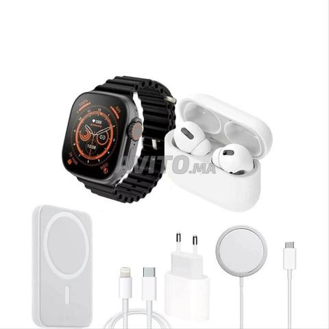 Pack Montre Intelligente Écouteurs Pods Batterie Externe - 2