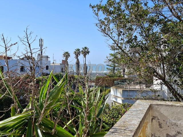 Terrain vue mer à Ain Diab 602 m2