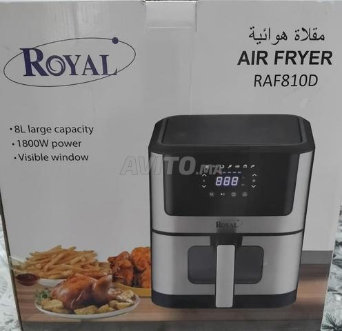 مقلاة هوائية رويال RAF810D - 2