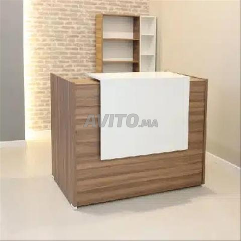 Comptoir d'accueil avec caisson en bon prix - 2