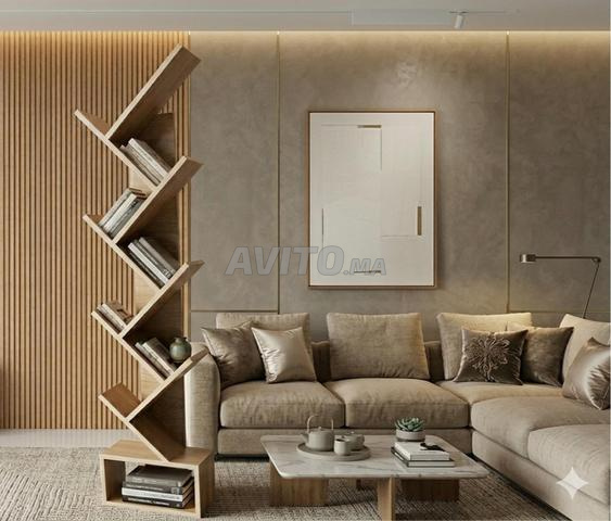 مكتبة شجرة من إم دي إف - متوفرة في منطقة الرباط - 2