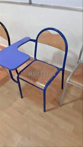 كرسي شبه معدني بالجملة مع مكتب - 2