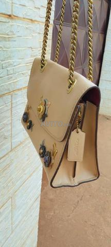 Sac coach original beige cuir - 2