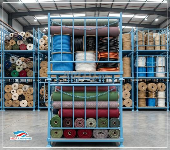 Palette à ridelles repliables – 600kg - 2