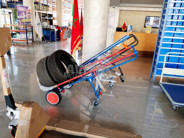 عربة نقل الإطارات مع حامل – 200 كجم - 2