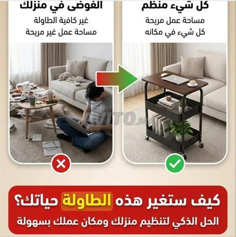 🚀 عربة تخزين مدمجة بعجلات - 2