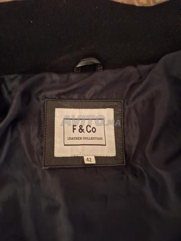Veste LUXE en Cuir Véritable F&Co - 2