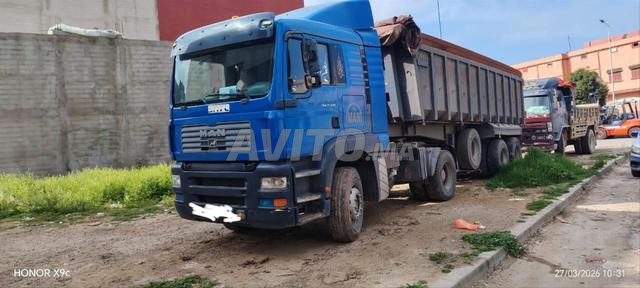 MAN TGA 2007 Master benne 2012 - 2