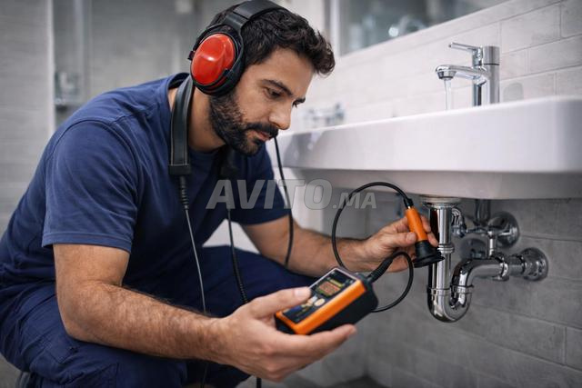 سباك متخصص في كشف تسربات المياه