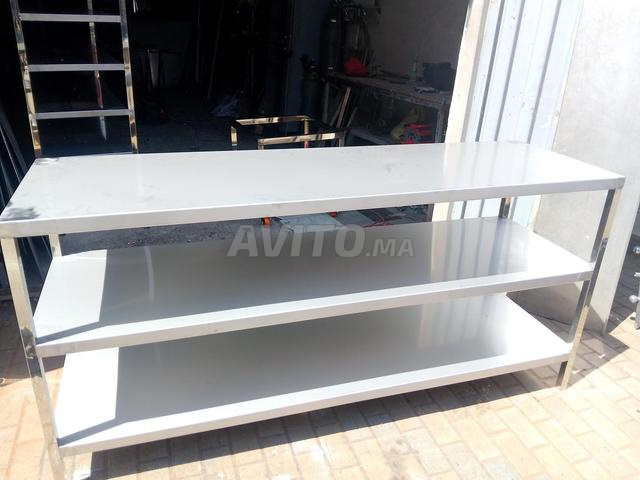 Tables inox neuves - 2