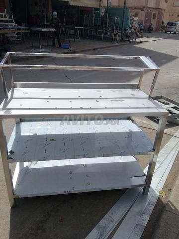 Tables inox neuves - 2