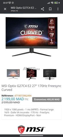 Écran gaming MSI - 2