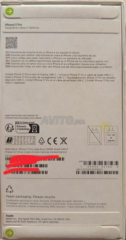 iPhone 17 Pro à vendre - 2