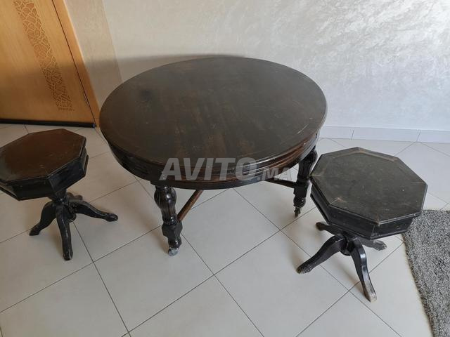 طاولة، زاوية، 2 كرسي - 2